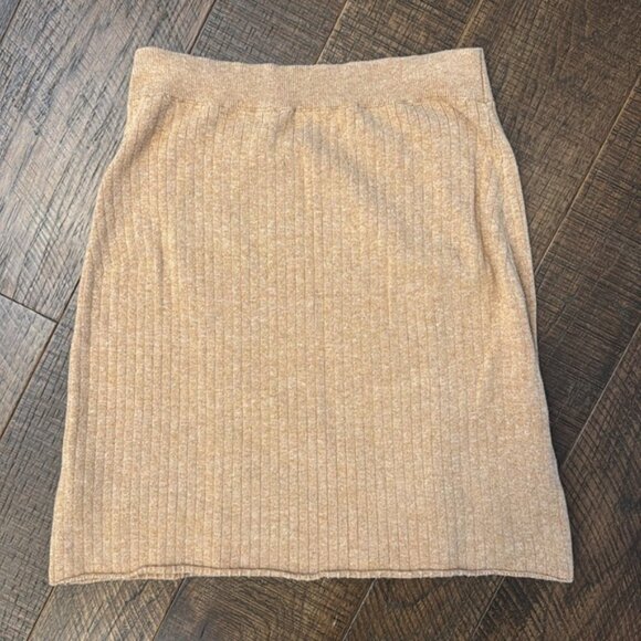 Free People Women's Mod Wrap Skirt Caramel Heather - Picture 11 of 13